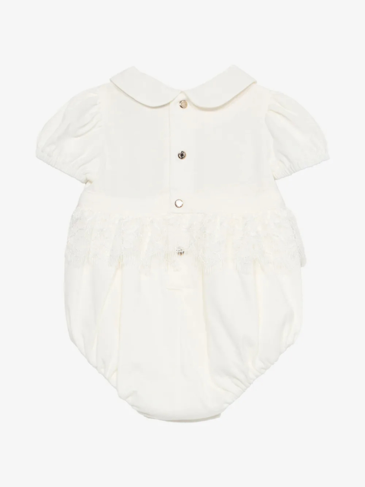 Боди с кружевными вставками (комплект из двух) Roberto Cavalli Junior, белый — фото 2