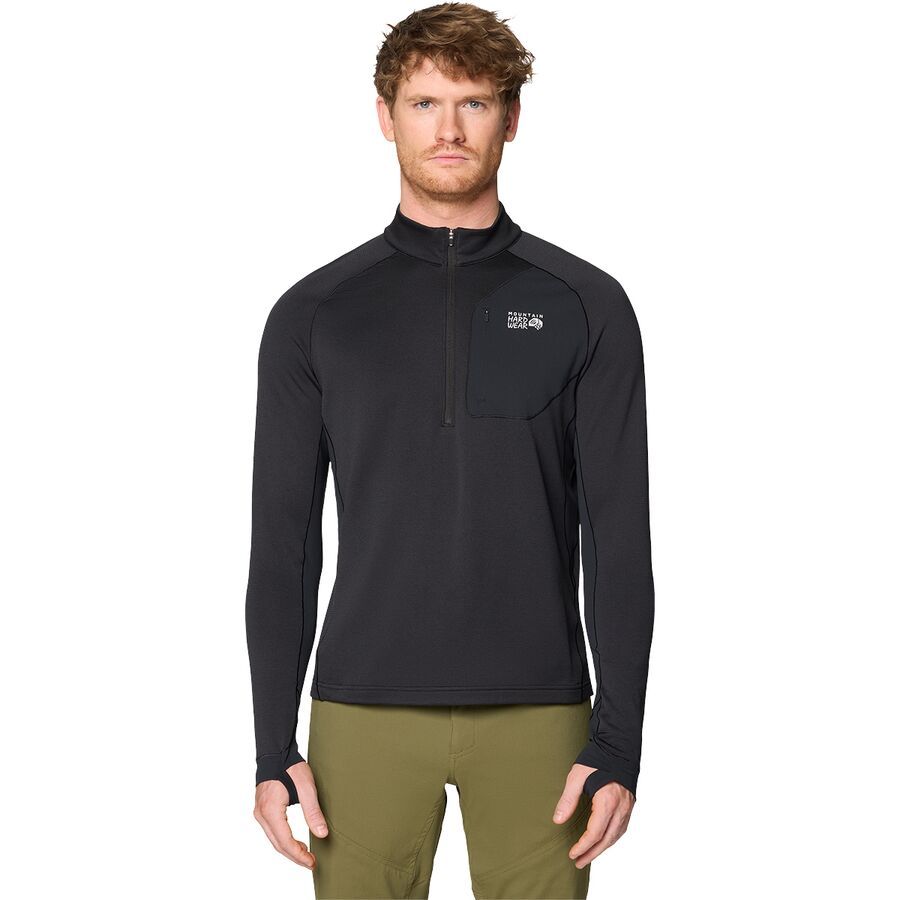 

Мужская толстовка Up First Tech Fleece с застежкой-молнией на четверть длины Mountain Hardwear Mountain Hardwear, Black, Черный, Мужская толстовка Up First Tech Fleece с застежкой-молнией на четверть длины Mountain Hardwear Mountain Hardwear, Black