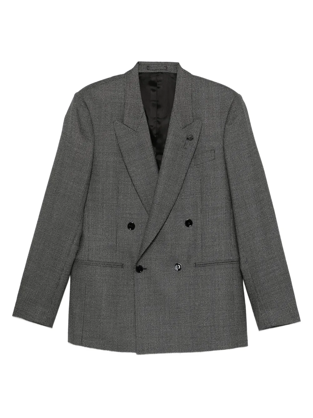 

Двубортный блейзер Lardini, серый