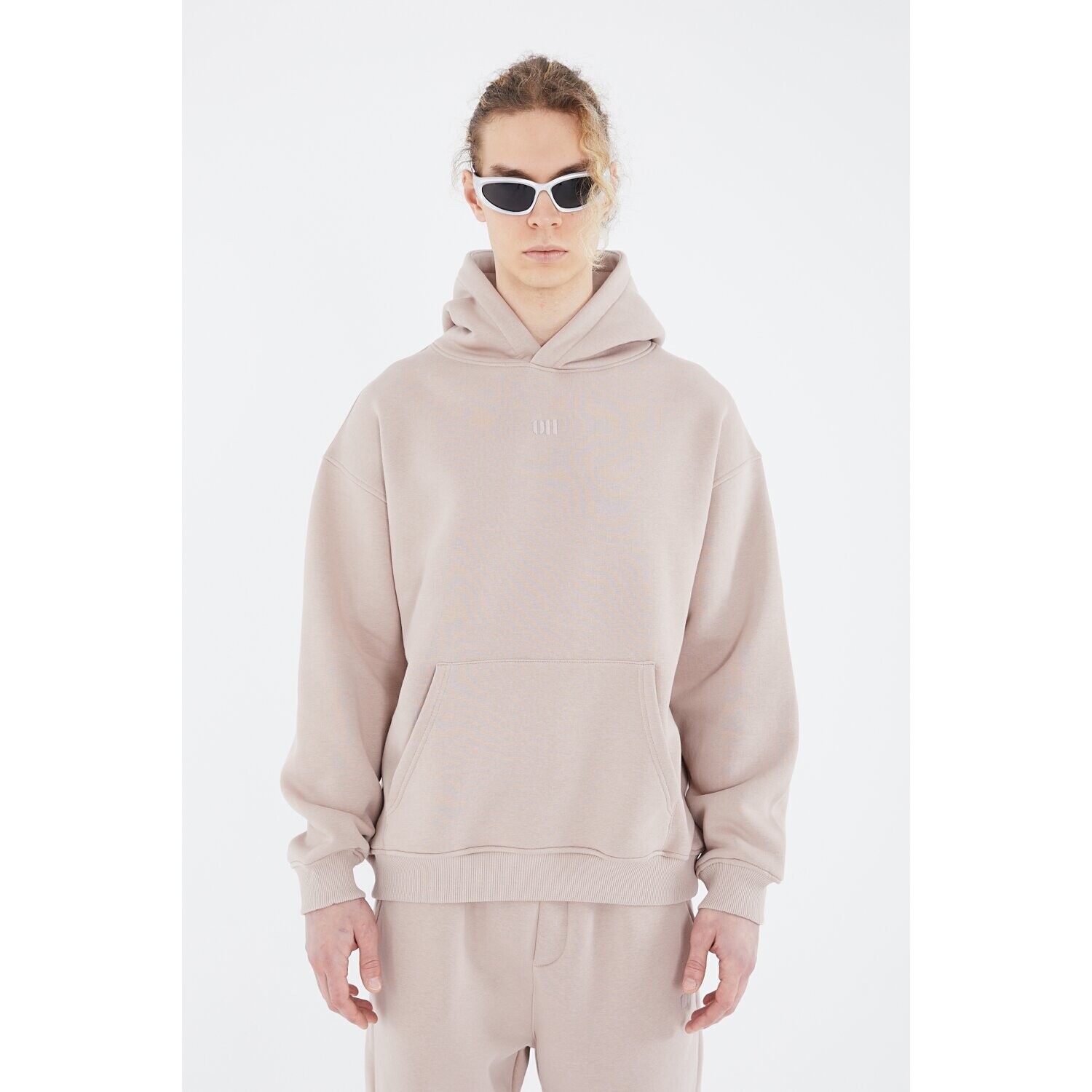 

Толстовка Megaman Hoodie Oversize, бежевый