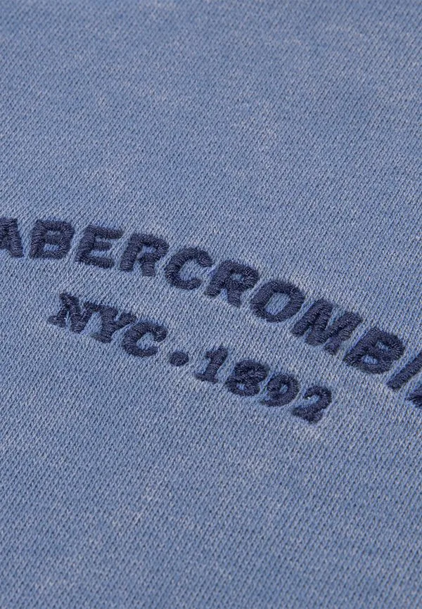 Выцветшая толстовка Abercrombie & Fitch, Moonlight Blue — фото 3