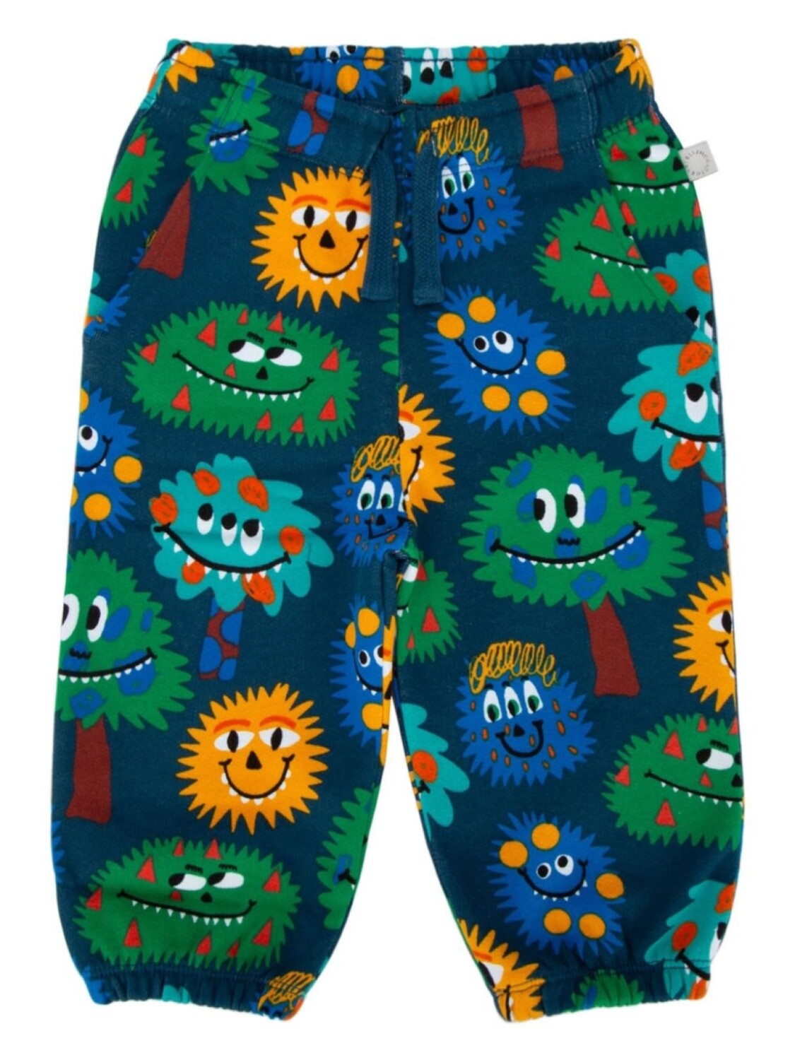 

Спортивные брюки с принтом Stella McCartney Kids, синий