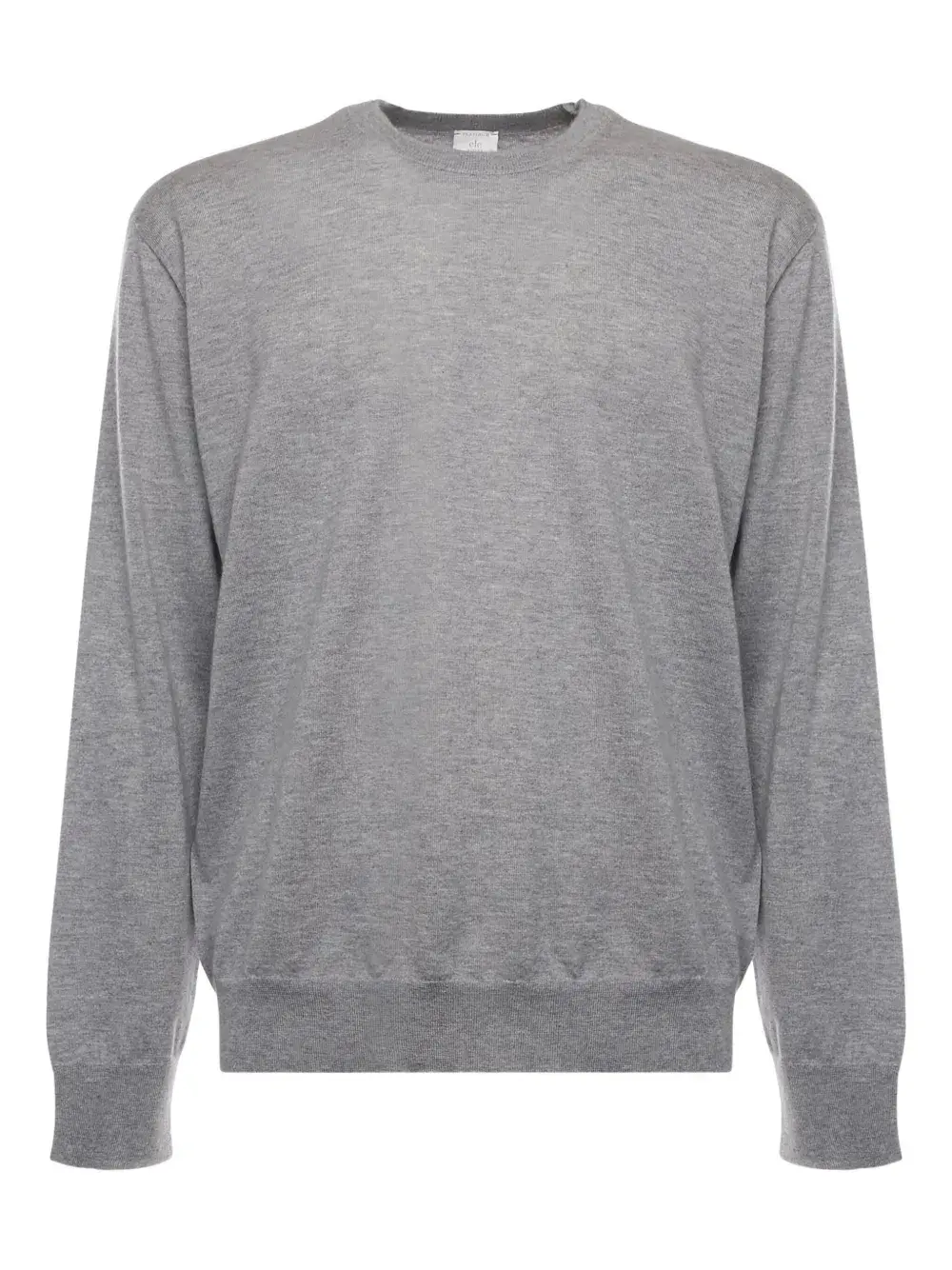 

Свитер с круглым вырезом Eleventy, серый