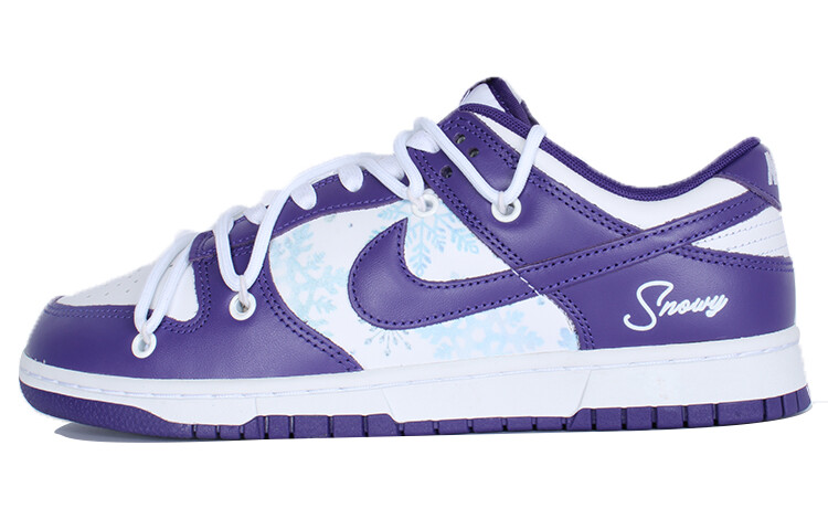 

Кроссовки Nike Dunk Skateboarding Shoes Men Low-top Purple/white, фиолетовый