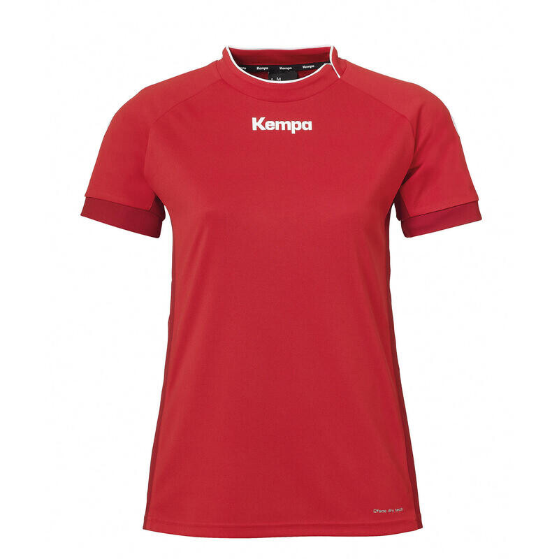 

Рубашка Kempa, цвет rot/warmes rot/schwarz