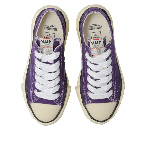 Кроссовки peterson vl og sole canvas low Maison Mihara Yasuhiro, фиолетовый — фото 4