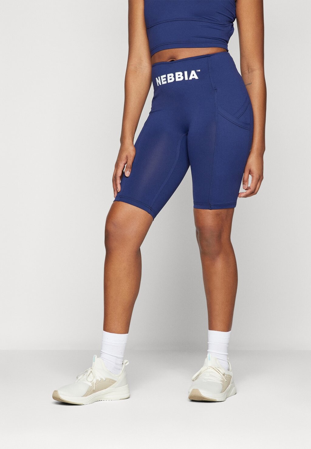 

Леггинсы Cycling Shorts With Pockets Nebbia, темно-синие