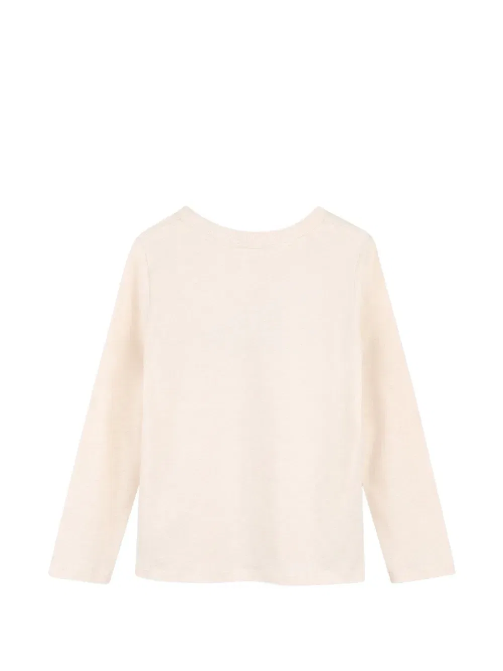Футболка с длинным рукавом и цветочным принтом Chloé Kids, розовый — фото 2