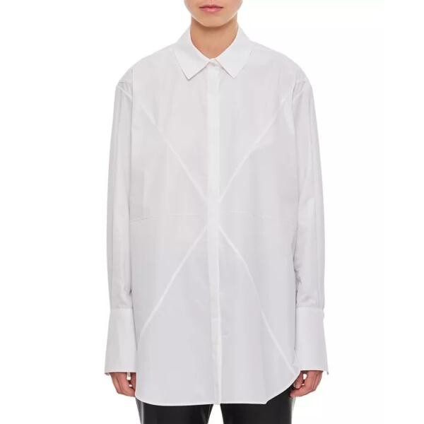 

Футболка cotton puzzle fold shirt Loewe, белый