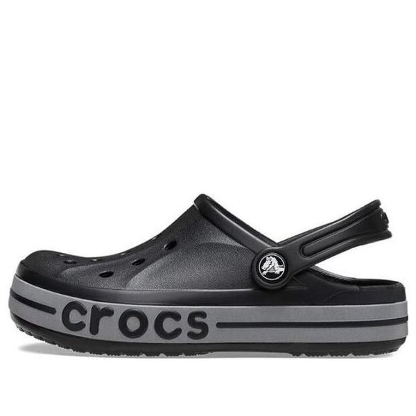 

Кроссовки bayaband reflective band clogs 'black grey' Crocs, черный