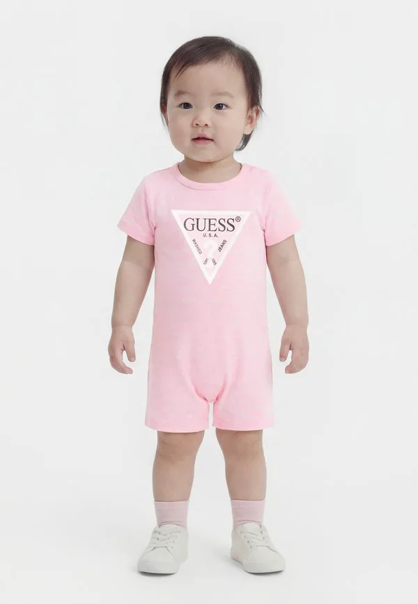 Детский короткий комбинезончик Guess, Pink
