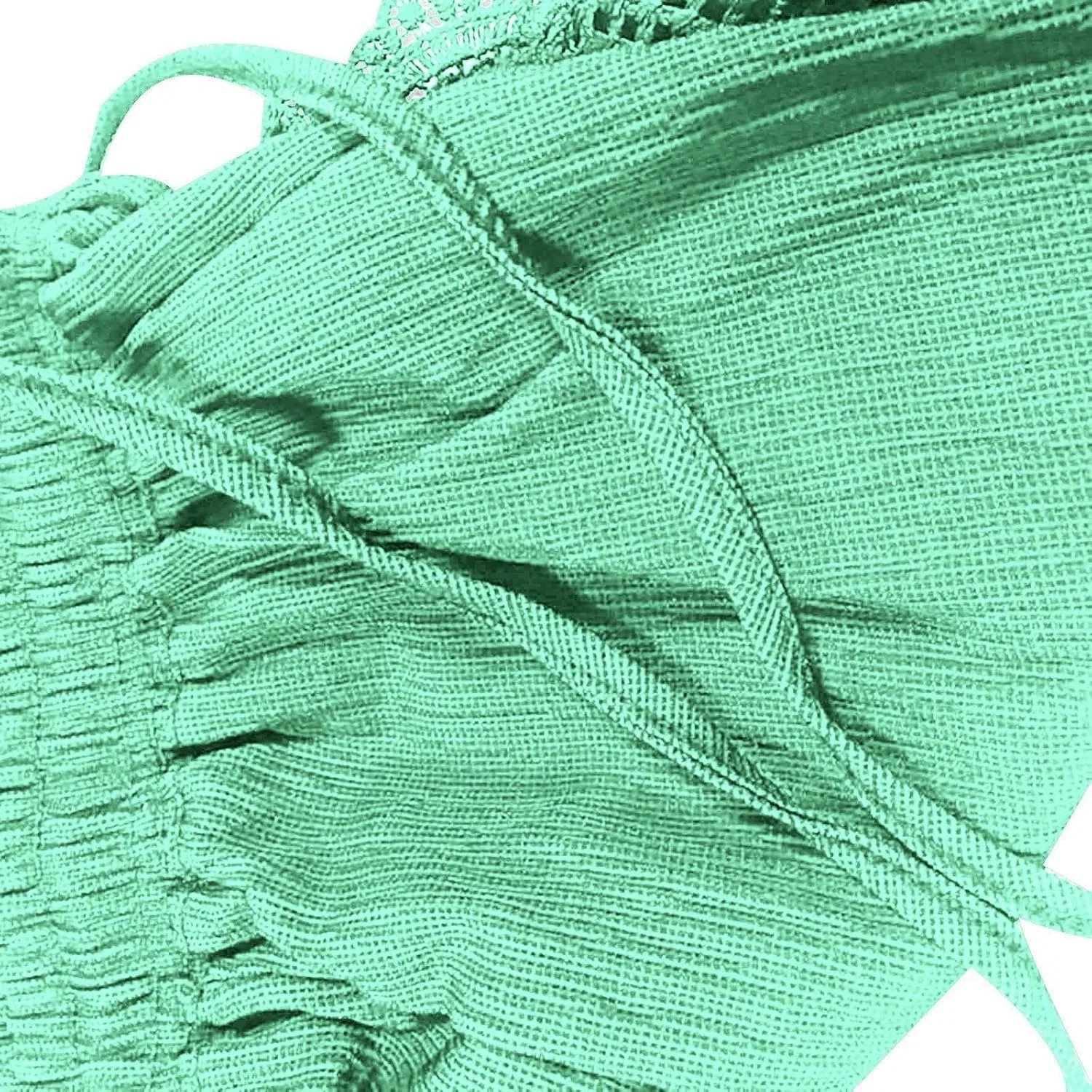 Шорты спортивные женские, бренд Generic, цвет Mint Green — фото 2