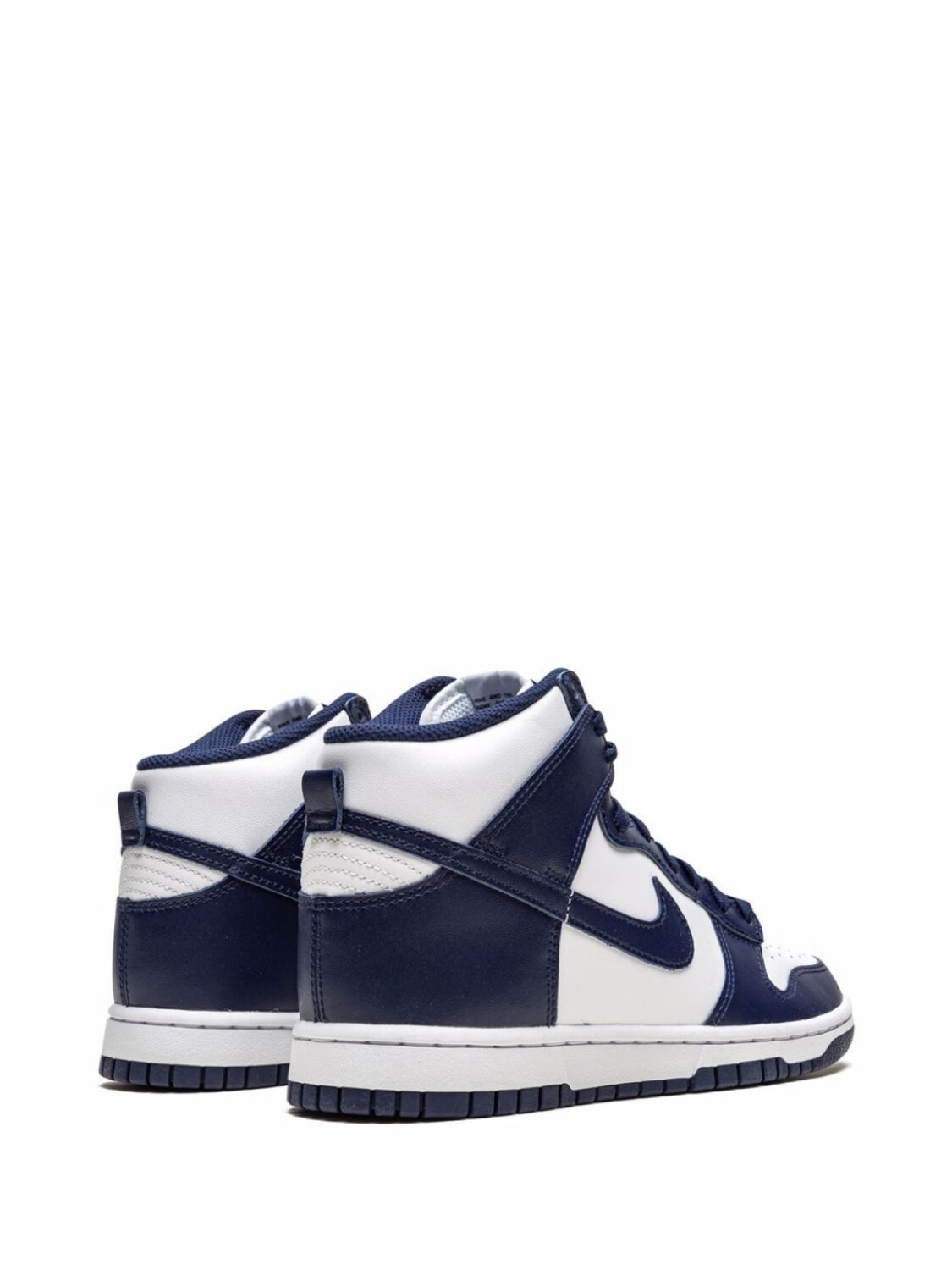 Кроссовки Dunk High Nike, белый — фото 3