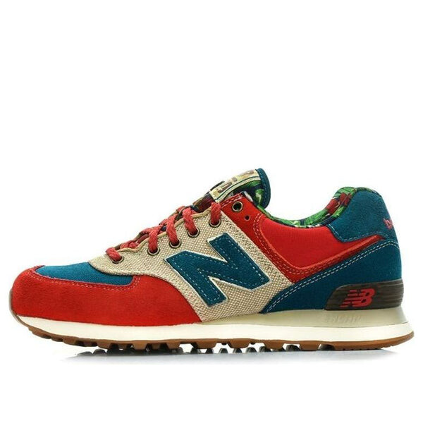 

Кроссовки 574 ботанический сад New Balance, красный
