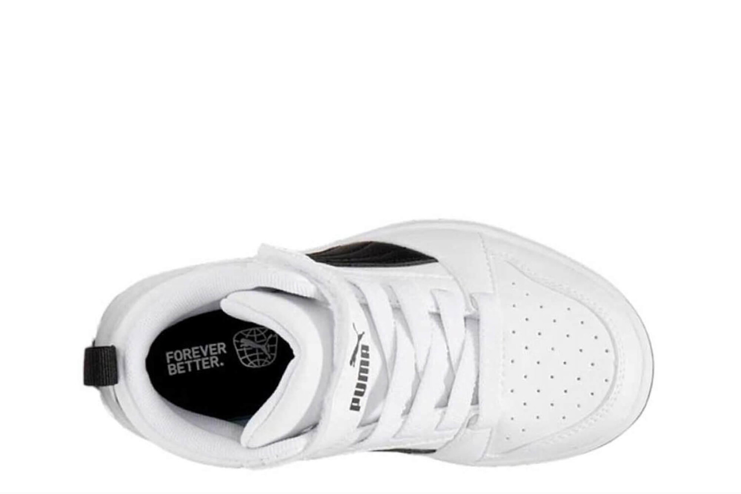 Кроссовки с регулируемыми ремешками Rebound v6 Mid Puma, белый — фото 2