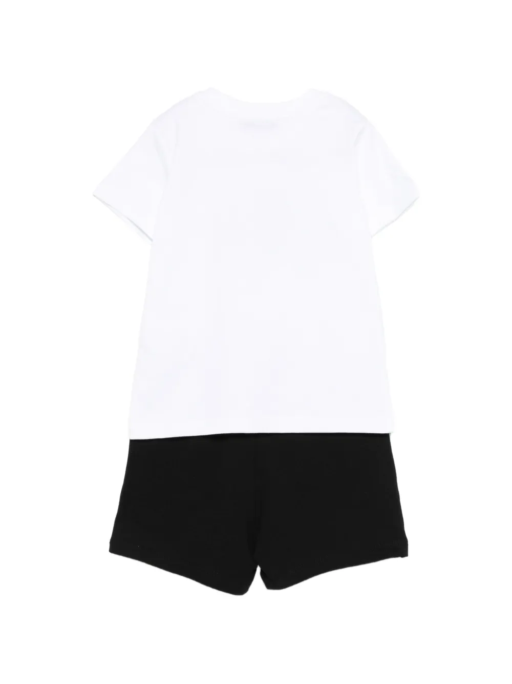 Комплект с шортами с графическим принтом Msgm Kids, белый — фото 2