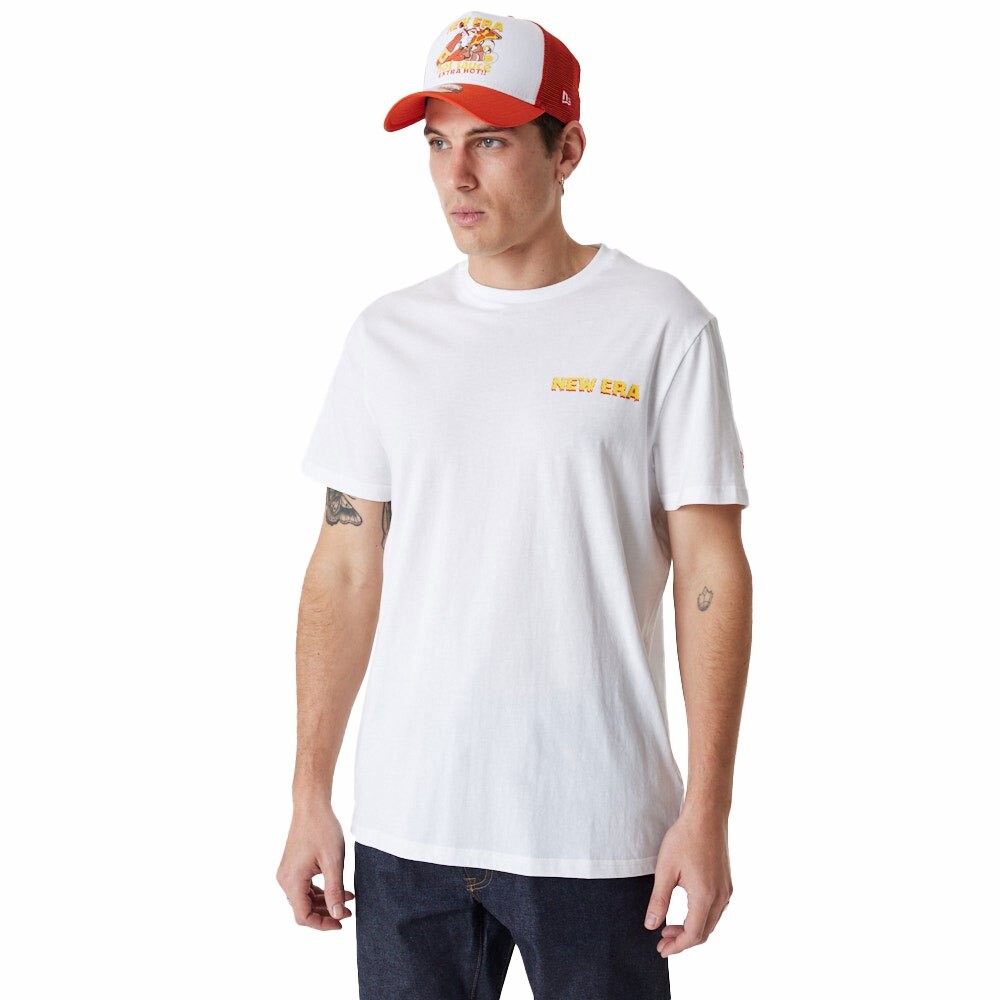 

Футболка с коротким рукавом New Era Food Graphic, белый