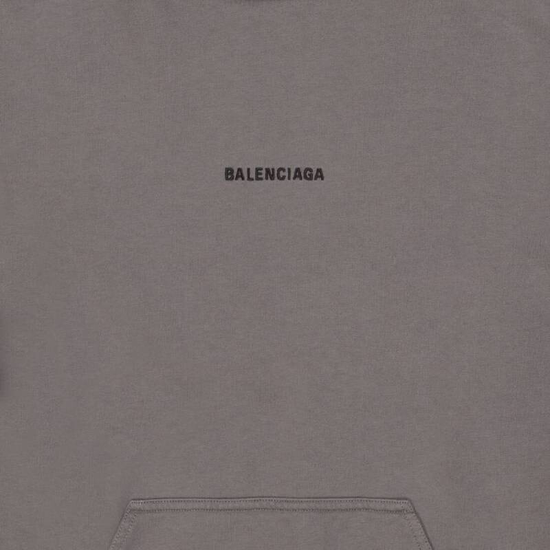 Толстовка Balenciaga серая — фото 3