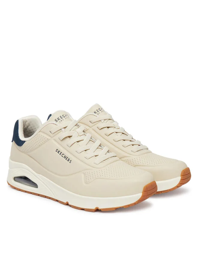 Skechers Кроссовки Uno Tailored Air 183007/NTBL бежевые — фото 2