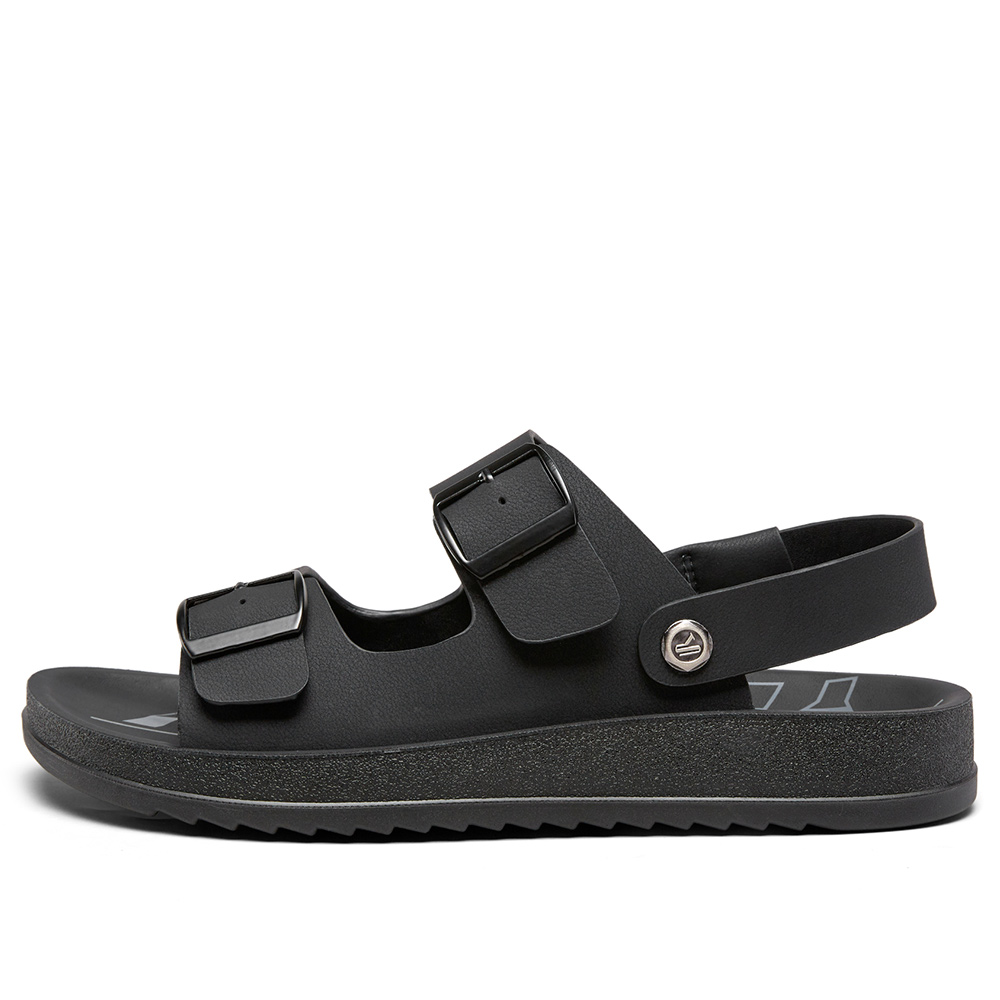 

YEARCON Пляжные сандалии мужские сине-черные, цвет Black