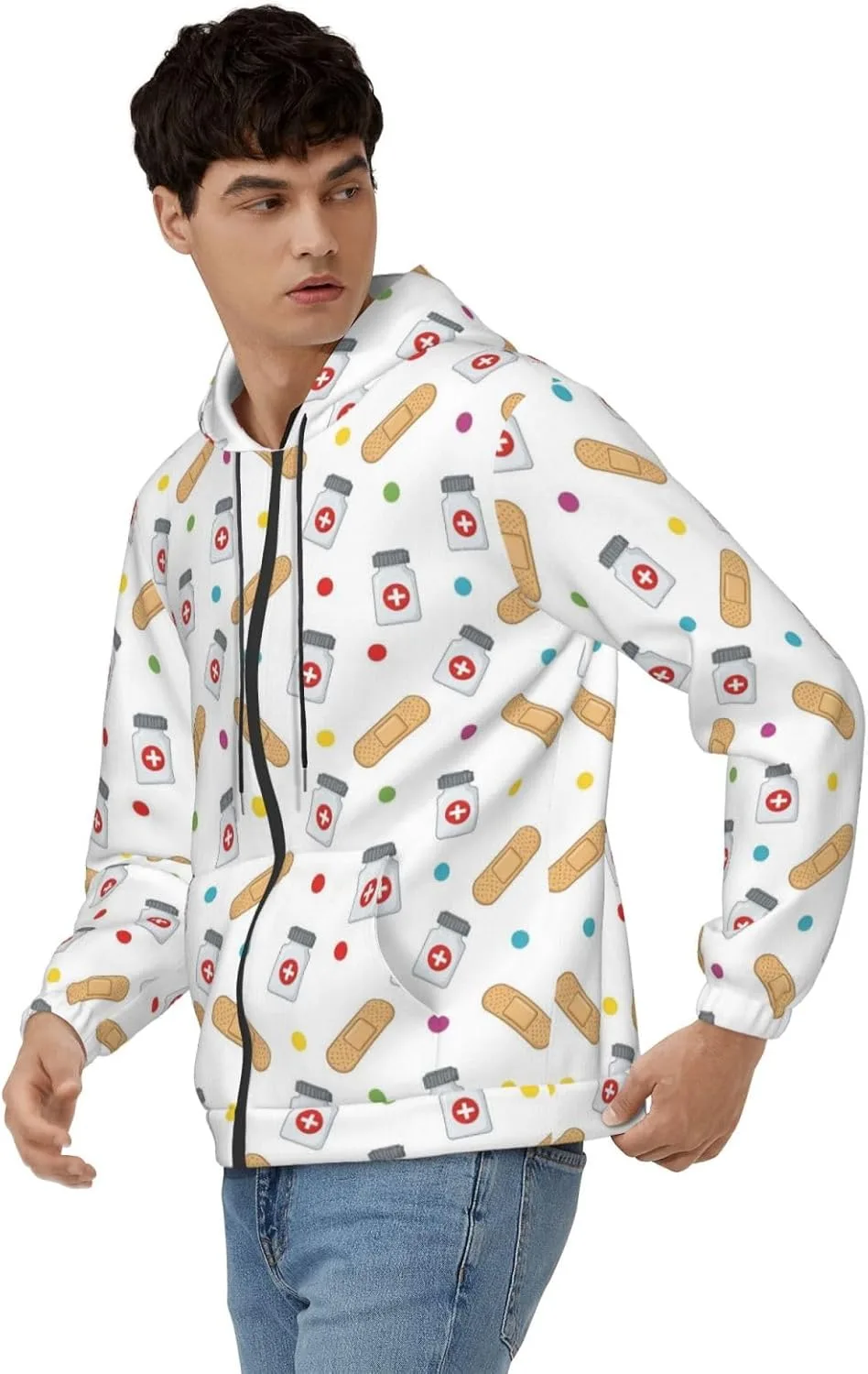 

Мужская толстовка-худи для походов и повседневной носки, мягкая и теплая, с карманами KATVEESC