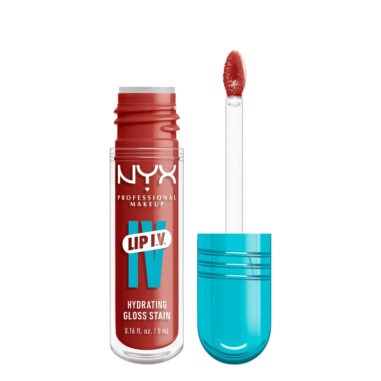 

Блеск для губ lip iv gloss serum Nyx Professional Makeup, 12 - burst that tang, объем 5 мл