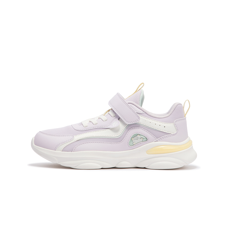 

Износостойкие детские повседневные кроссовки бело-фиолетовые XTEP