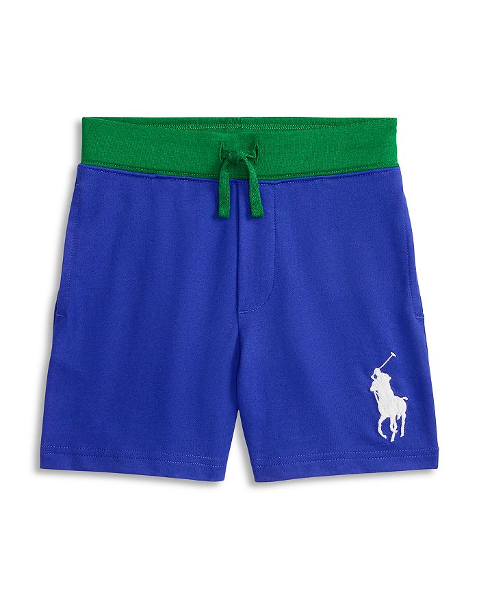 

Мальчиковые хлопковые шорты Big Pony - для малышей Ralph Lauren, синий