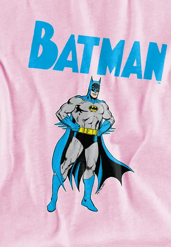 Футболка Cotton Soul Batman stance print, розовый — фото 3