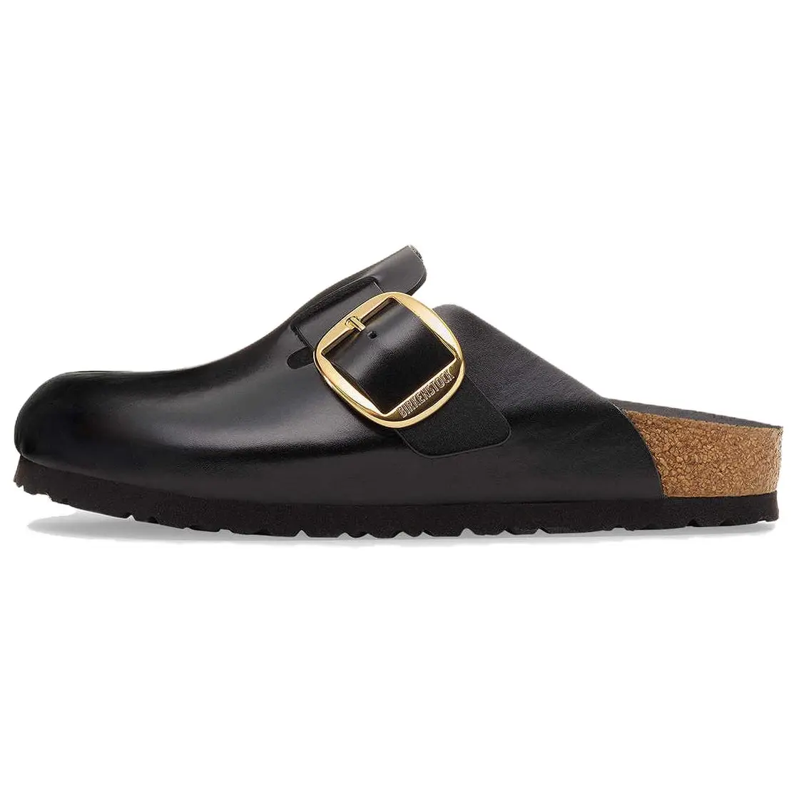 Birkenstock Женские сандалии Boston с закрытым носком, устойчивые к истиранию, черные