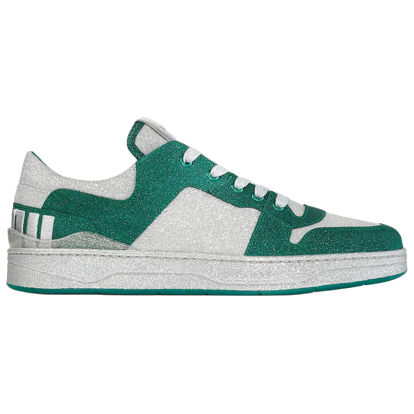 Jimmy Choo Florent M низкие скейтерские кроссовки мужские green — фото 3