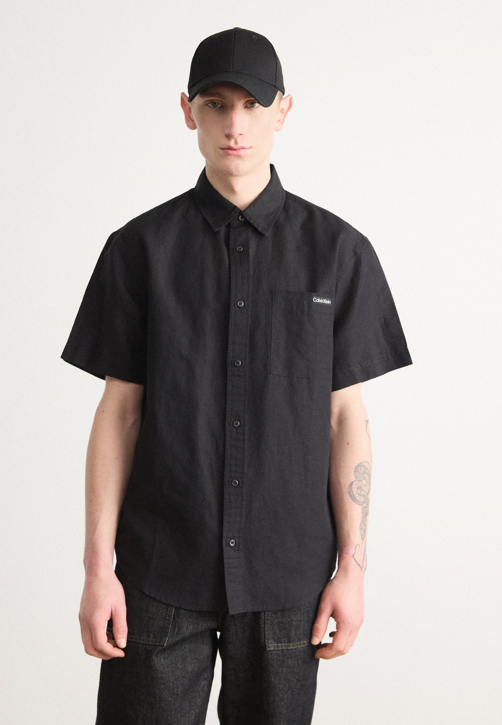 

Рубашка SHIRT Calvin Klein Jeans, черный