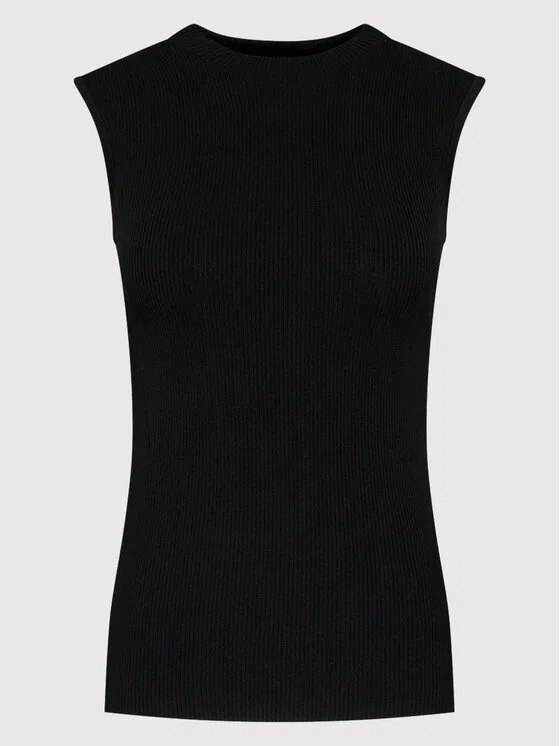 Топ slim fit Feskies Boss, черный — фото 4