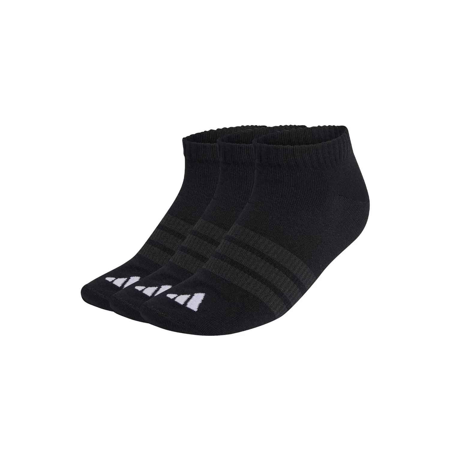 Мужские низкие носки-следы с поддержкой свода стопы Adidas Originals, Black