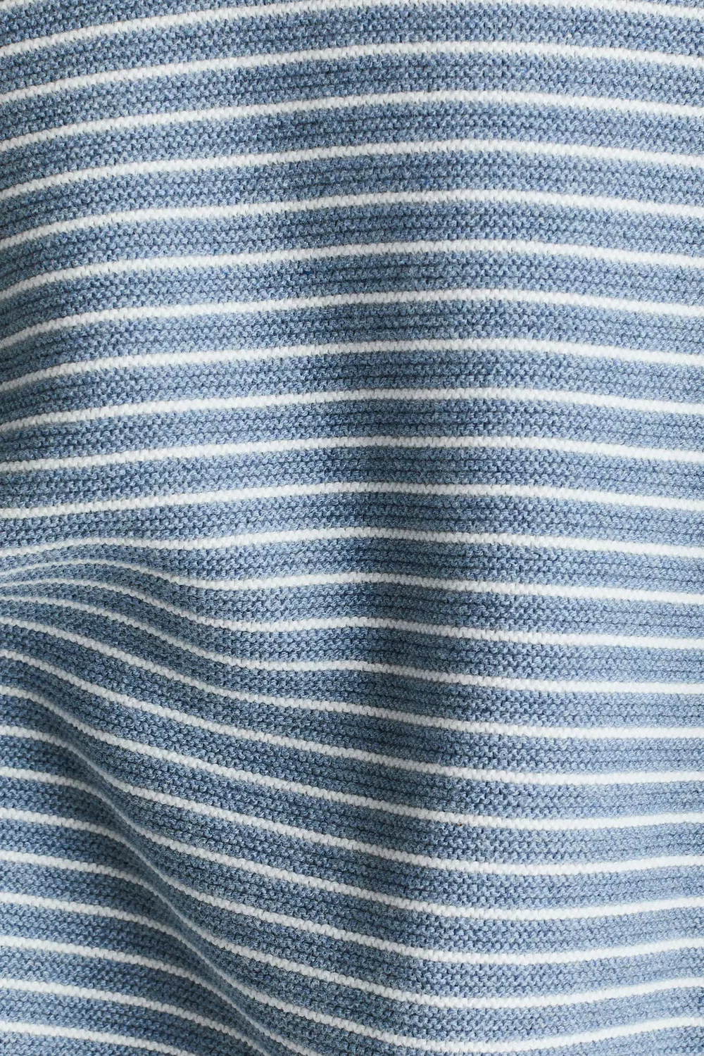 Комплект из 2 предметов, изготовленный из тонкого хлопкового трикотажа H&M, Mattblau/Weiß Gestreift — фото 3