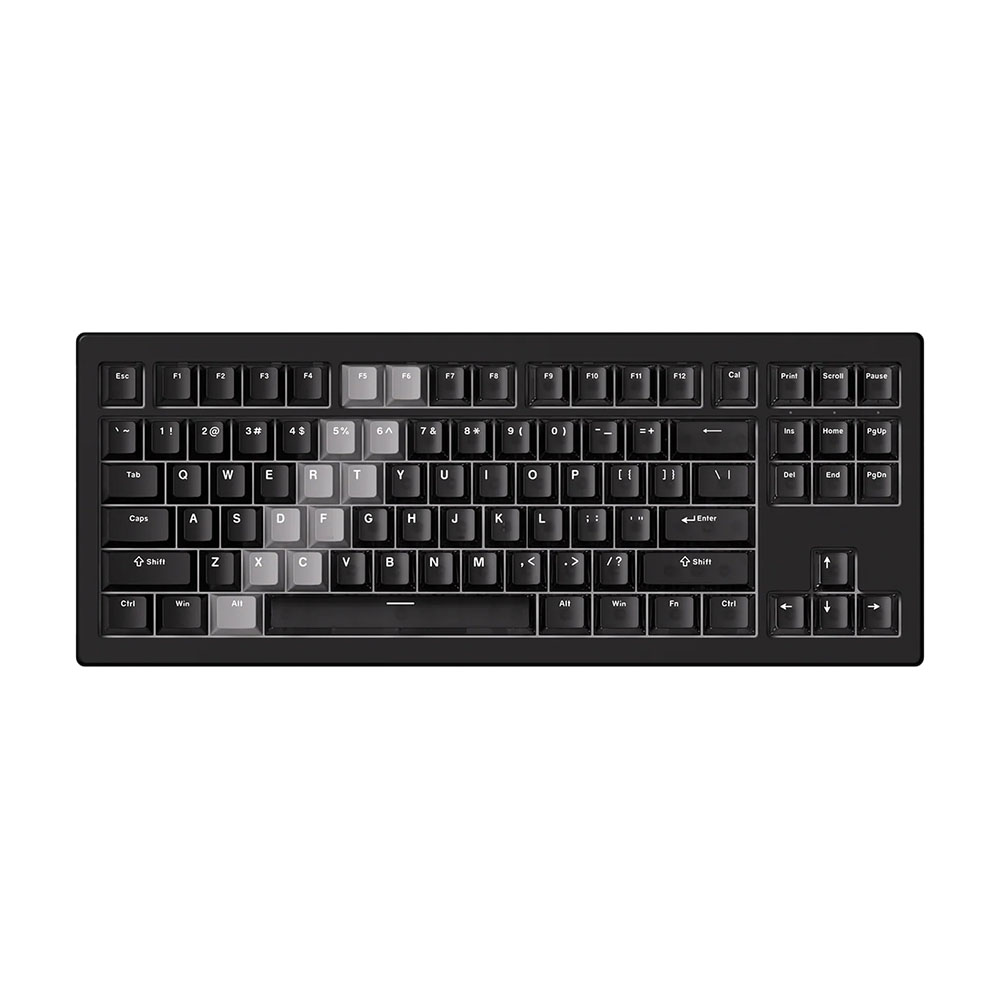 

Клавиатура Akko 5087 V3 HE, градиент черный/прозрачный, английская раскладка