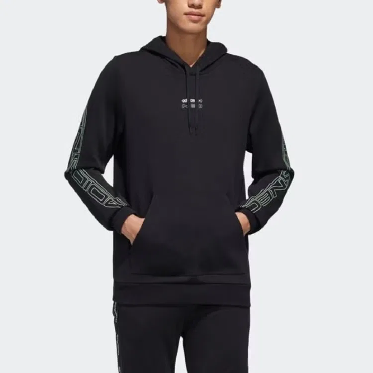 Худи Adidas neo egame sports, черный — фото 3