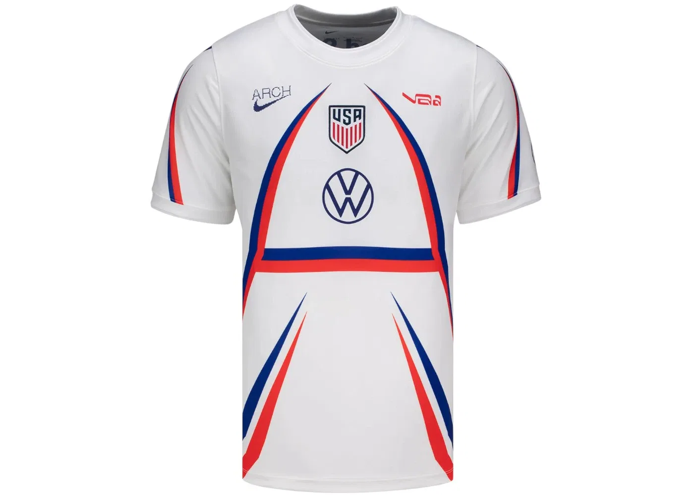 Мужская футболка Nike x USMNT x V.A.A. Academy Pro Pre-Match Top, White