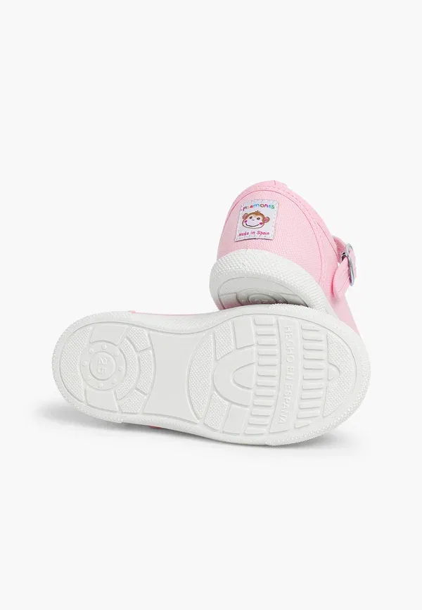 Туфли с пряжкой Baby shoes Pisamonas rosa, розовый — фото 4