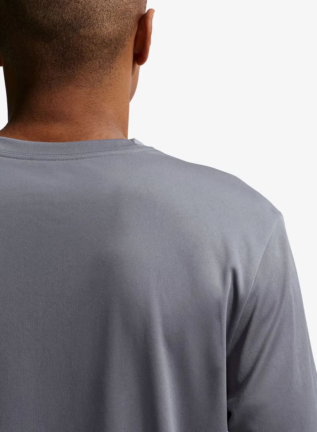 Футболка с технологией Dri-FIT Nike, серый — фото 4