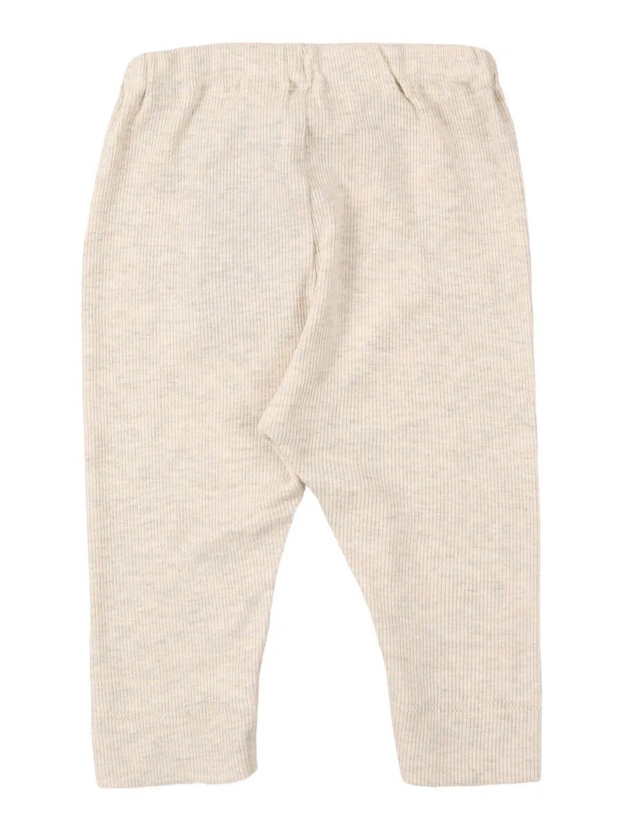 Брюки NAME IT Regular Pants 'NBNKAB' темно-коричневого и шерстяного белого цвета — фото 2