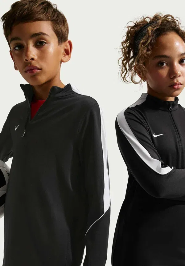 Футболка с длинным рукавом Strike drill top unisex, Nike Performance, White, белый/черный — фото 3