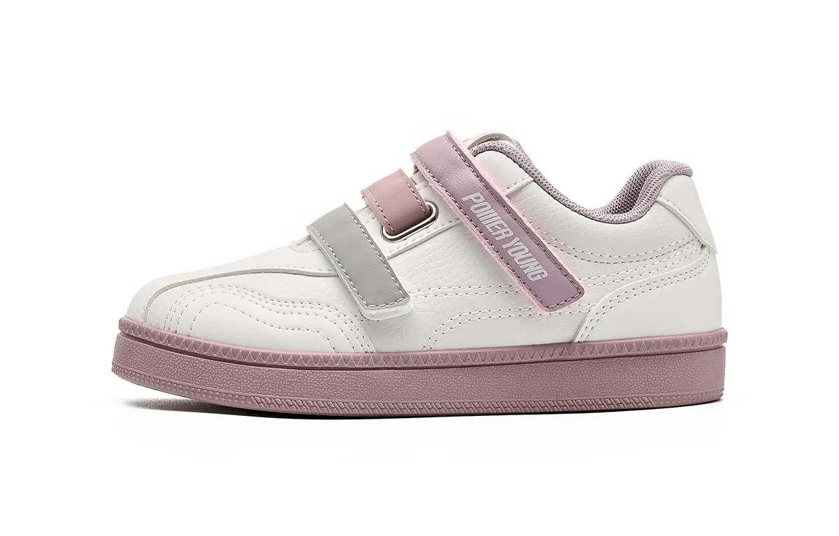 Детские кроссовки для скейтбординга с принтом HLA, White Purple