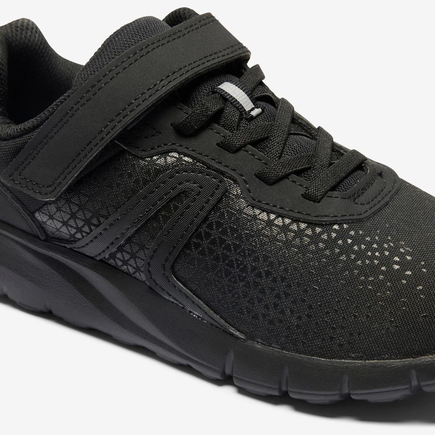 Детские кроссовки на липучке Soft 140 Decathlon, Rauchschwarz — фото 3