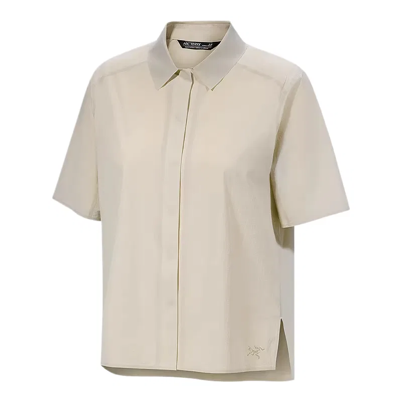 Рубашка женская с отложным воротником OLIA, Arcteryx, Drifting Wood White/SEA SALT