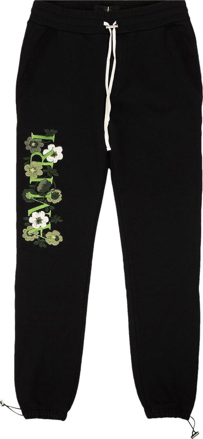 

Спортивные брюки Amiri Flower Sweatpants 'Black', черный