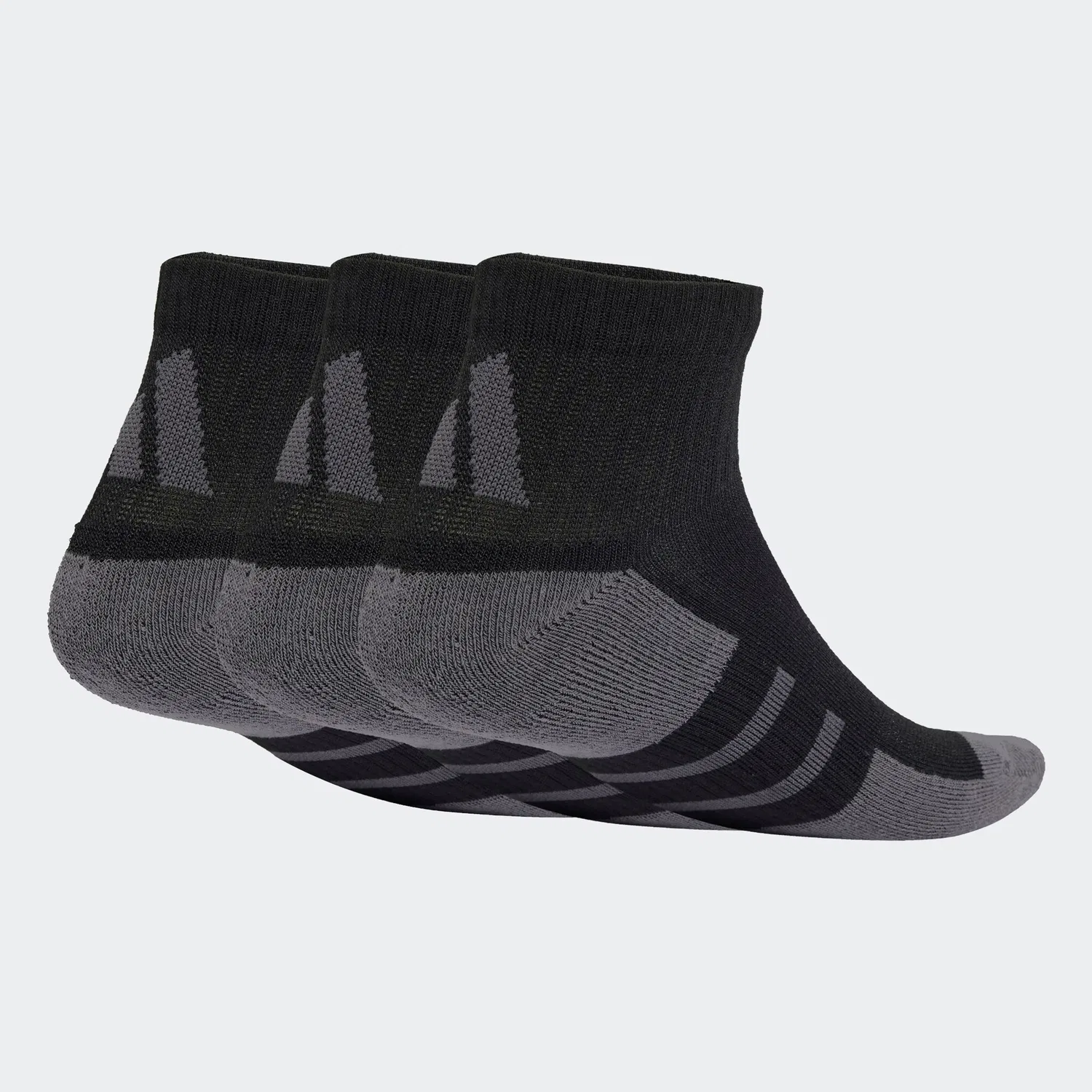 Мужские спортивные носки с технологией CLIMACOOL Adidas, Black/Grey — фото 2