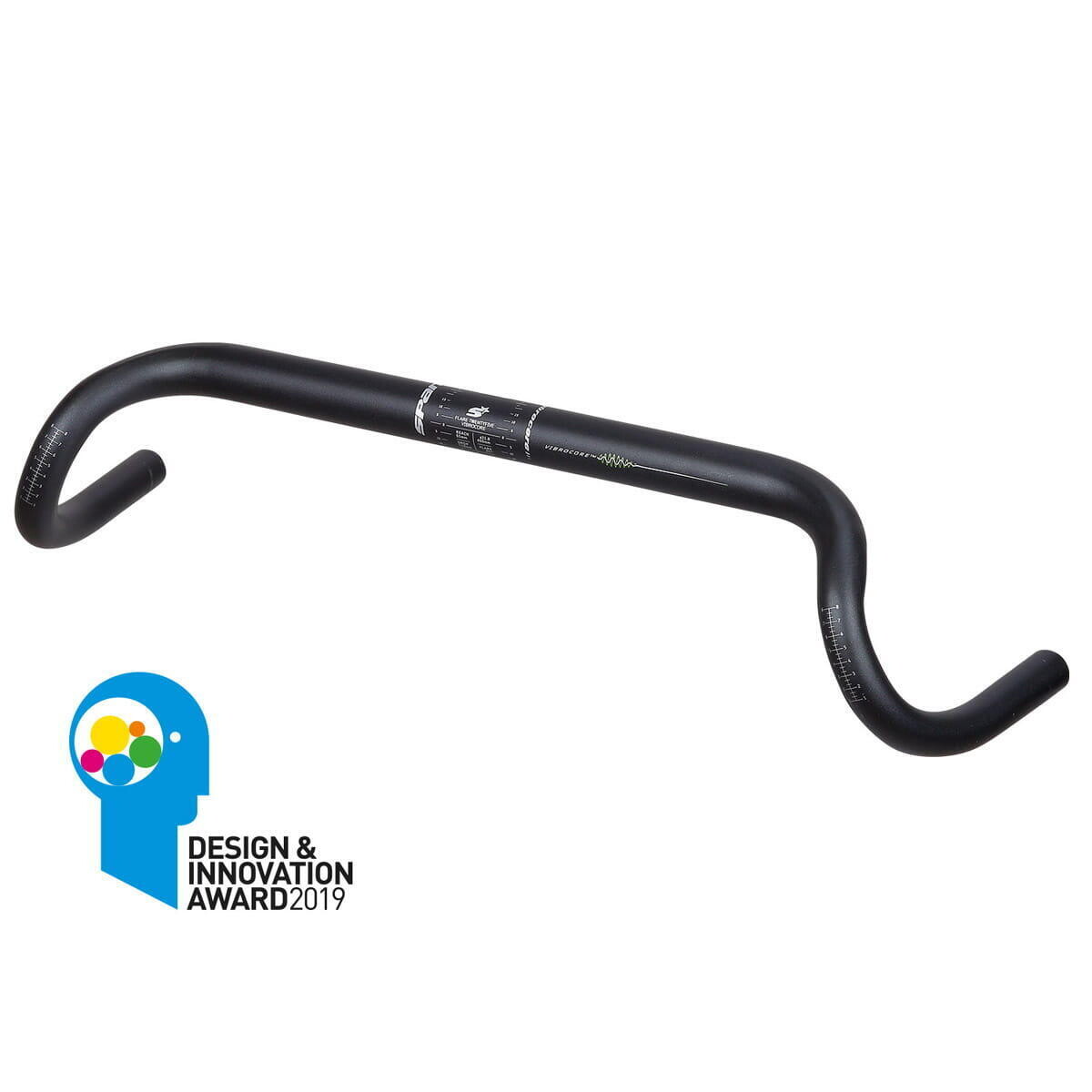 

Руль Flare 25 Vibrocore Dropbar — 31,8 мм — 420 мм — черный SPANK, черный