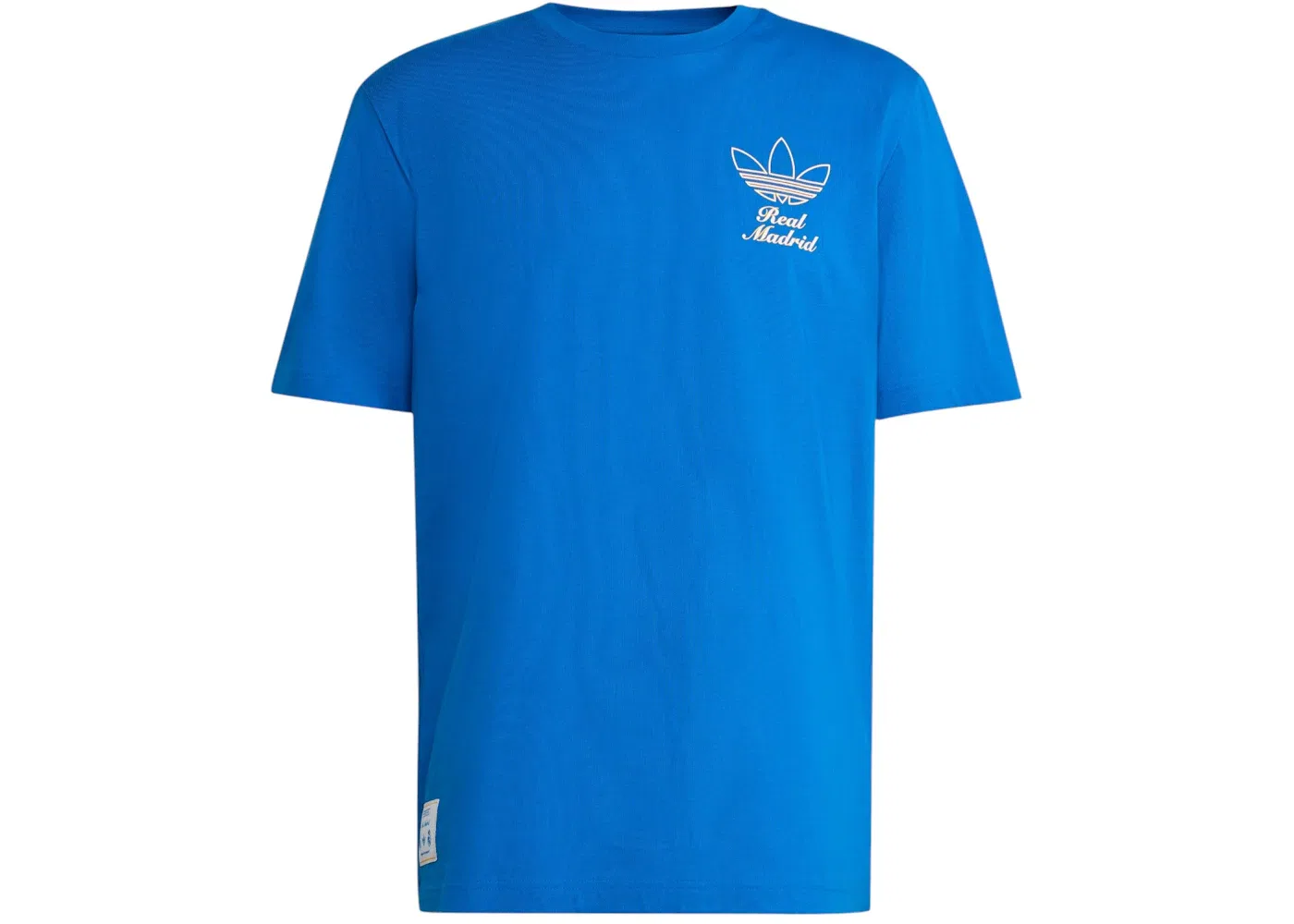 Мужская футболка с принтом Real Madrid Terrace Icons Graphic Tee Adidas, Blue Bird