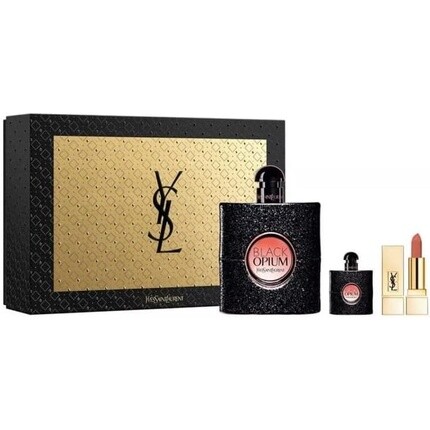 

Yves Saint Laurent Black Opium Eau de Parfum 50 мл спрей с мини-тушью для ресниц и карандашом для глаз 0,8 г